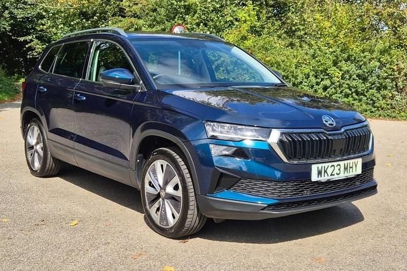 Blue Used 2023 Skoda Karoq SE L SUV | £20,995 (Fair price) - Image 1/1