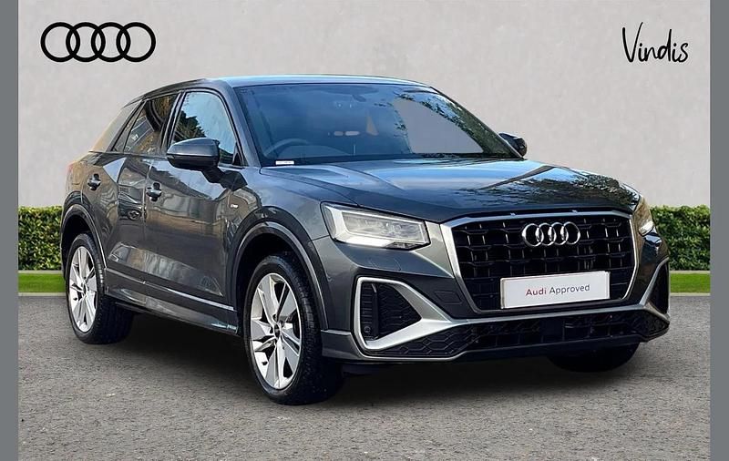 Grey Used 2024 Audi Q2 S-Line SUV | £24,425 (Fair price) - Image 1/4
