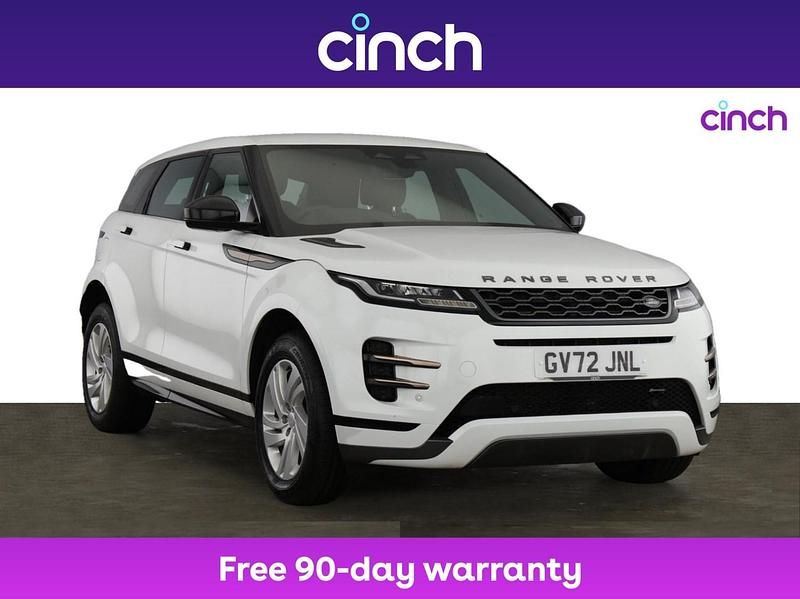 White Used 2023 Land Rover Range Rover evoque R-Dynamic SUV | £23,769 (Good price) - Image 1/3