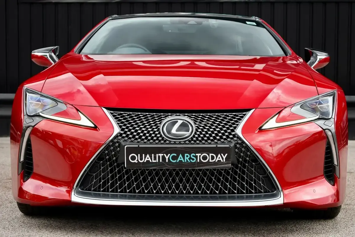 Used Lexus LC 500 Sport Line 477 HP (350 kW) 2018 Red Coupe