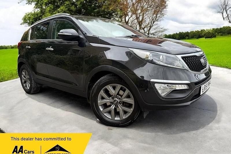 Black Used 2015 Kia Sportage 2 SUV | £5,795 (Good price) - Image 1/1