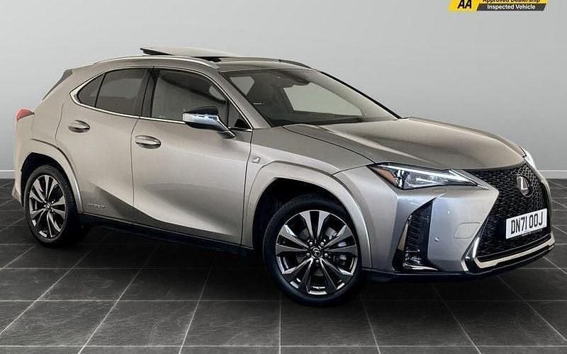 Silver Used 2022 Lexus UX 250h Sport Line SUV | £22,295 (Fair price) - Image 1/2