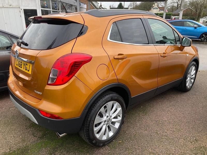 Used Vauxhall Mokka X Elite 140 HP (102 kW) 2018 Orange SUV