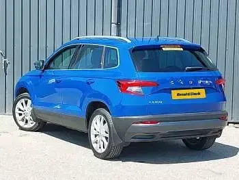 Used Skoda Karoq SE L 115 HP (84 kW) 2020 Blue SUV
