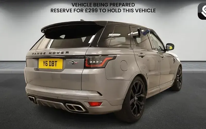 Used Land Rover Range Rover Sport SVR 575 HP (422 kW) 2021 Grey SUV