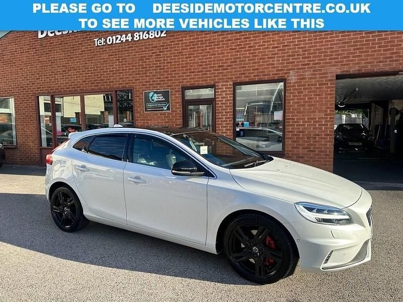 White Used 2017 Volvo V40 R-Design Pro Estate | £13,495 (A bit pricey) - Image 1/3