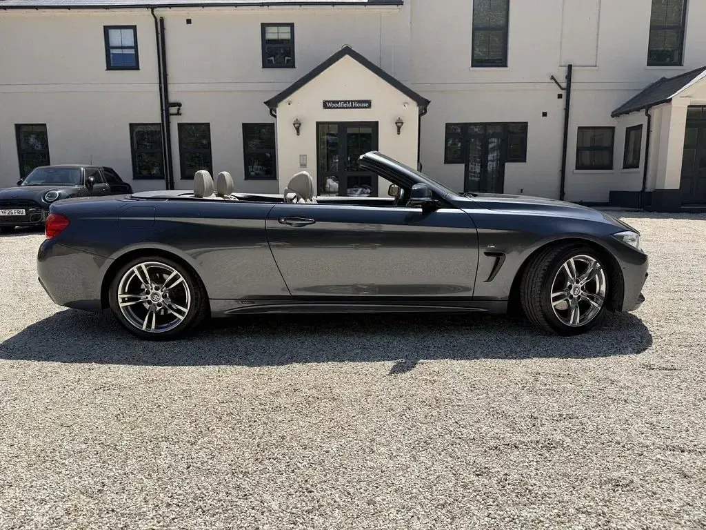Begagnad BMW 420 M Sport 190 HK (139 kW) 2016 Grå Cab