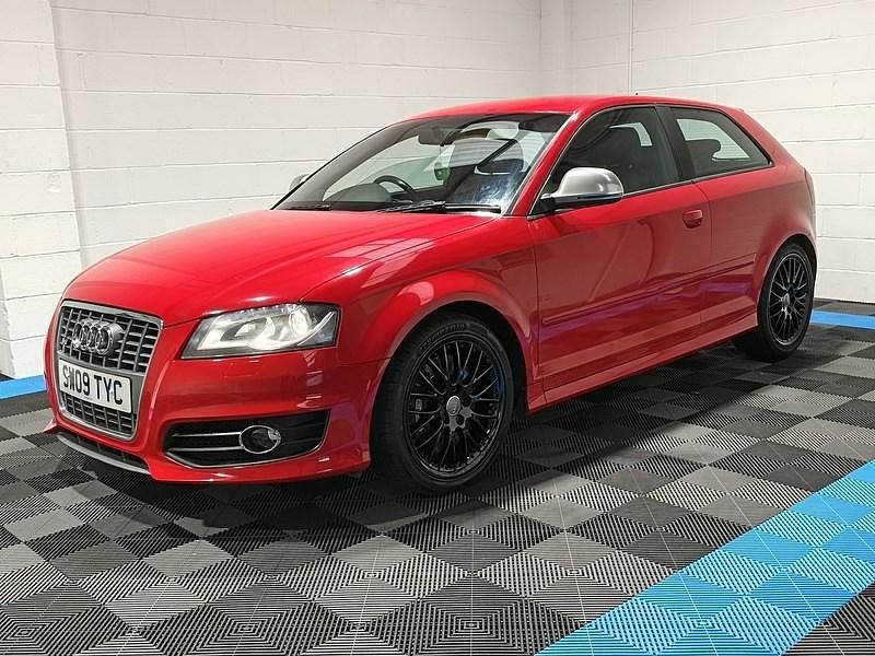 Begagnad Audi S3 Sportback Design 2009 Röd Halvkombi