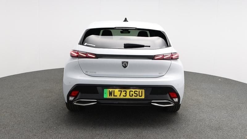 Used Peugeot e-308 GT 114 kW (156 HP) 2024 White Hatchback