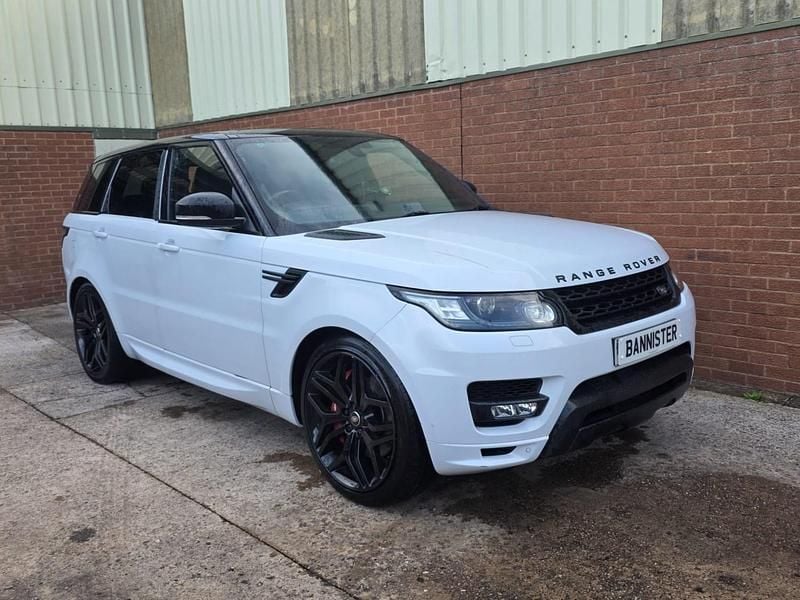White Used 2017 Land Rover Range Rover Sport Autobiography Dynamic SUV | £17,950 - Image 1/4