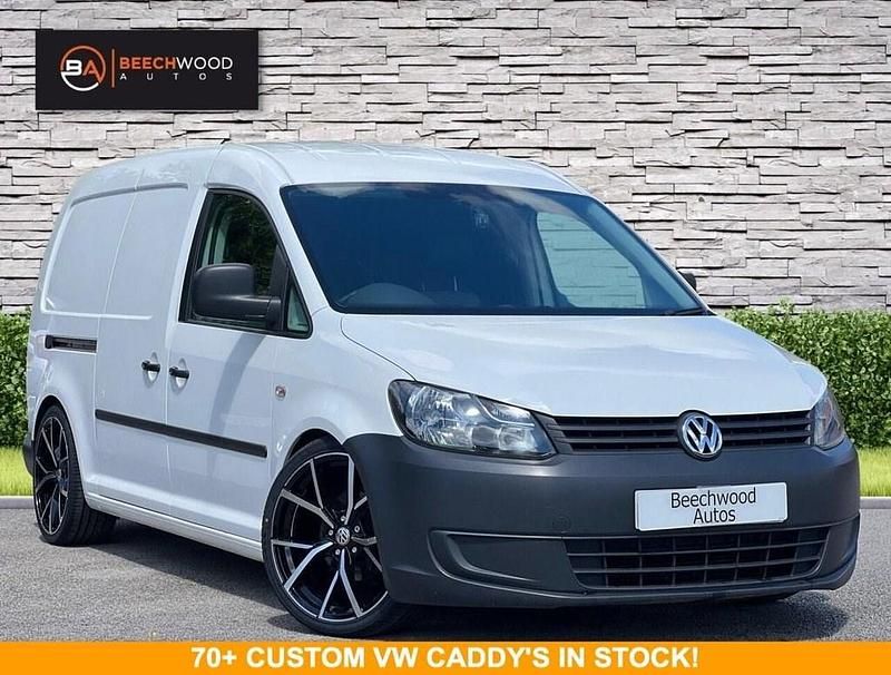 White Used 2012 VW Caddy Maxi MPV | £9,700 - Image 1/4