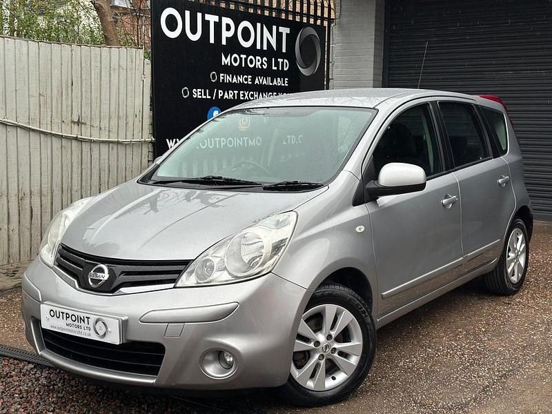 Used Nissan Note Acenta 110 HP (80 kW) 2010 Silver Hatchback