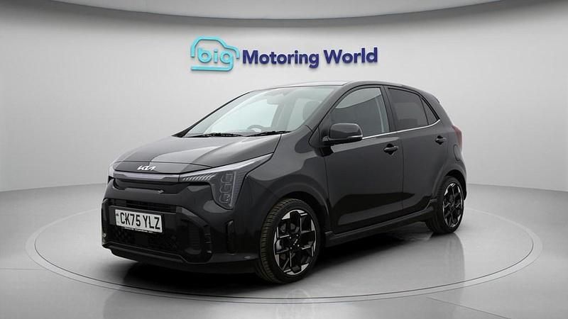 New Kia Picanto GT-Line S 67 HP (49 kW) 2025 Black Hatchback