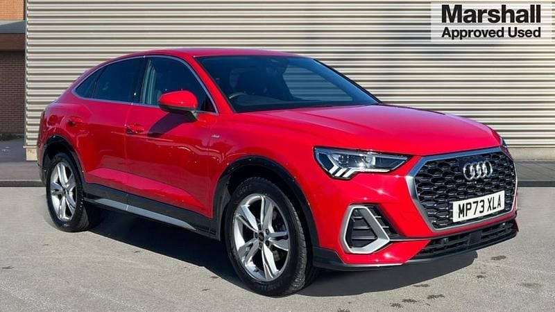 Red Used 2023 Audi Q3 S-Line SUV | £30,790 (A bit pricey) - Image 1/4