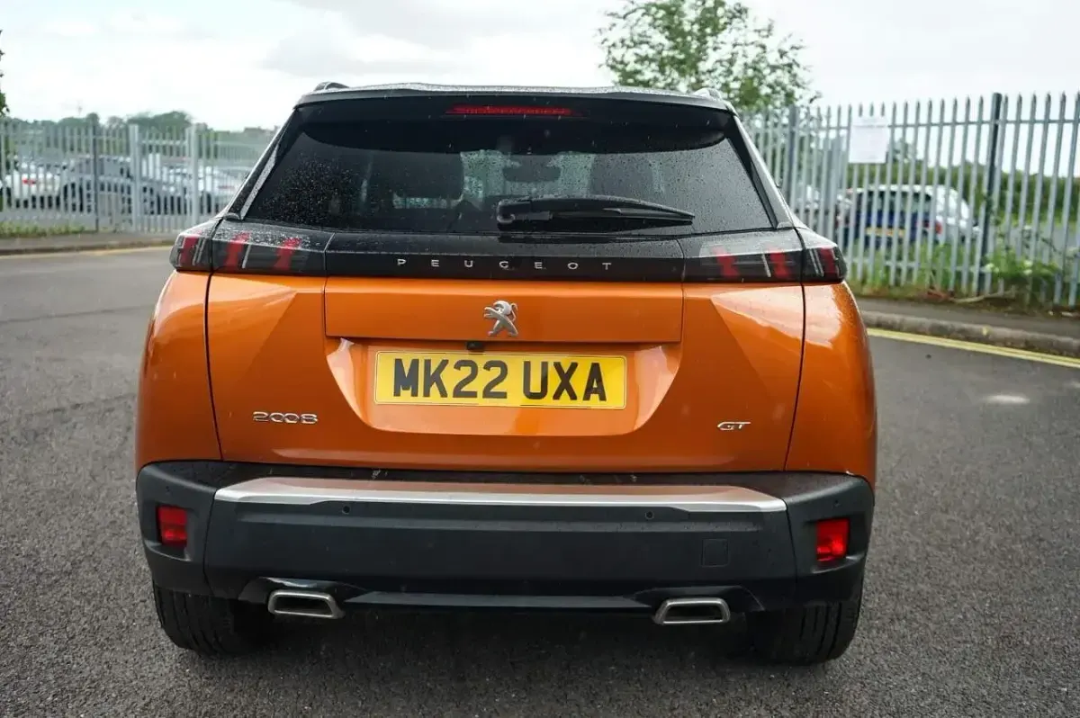 Used Peugeot 2008 GTi 129 HP (94 kW) 2022 Orange SUV