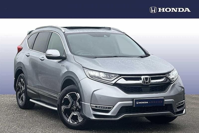 Silver Used 2020 Honda CR-V Hybrid SUV | £24,925 (Expensive) - Image 1/4