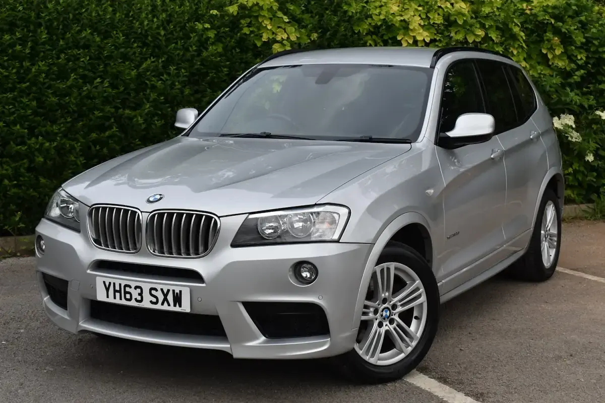 Used BMW X3 M Sport 258 HP (189 kW) 2013 Silver SUV