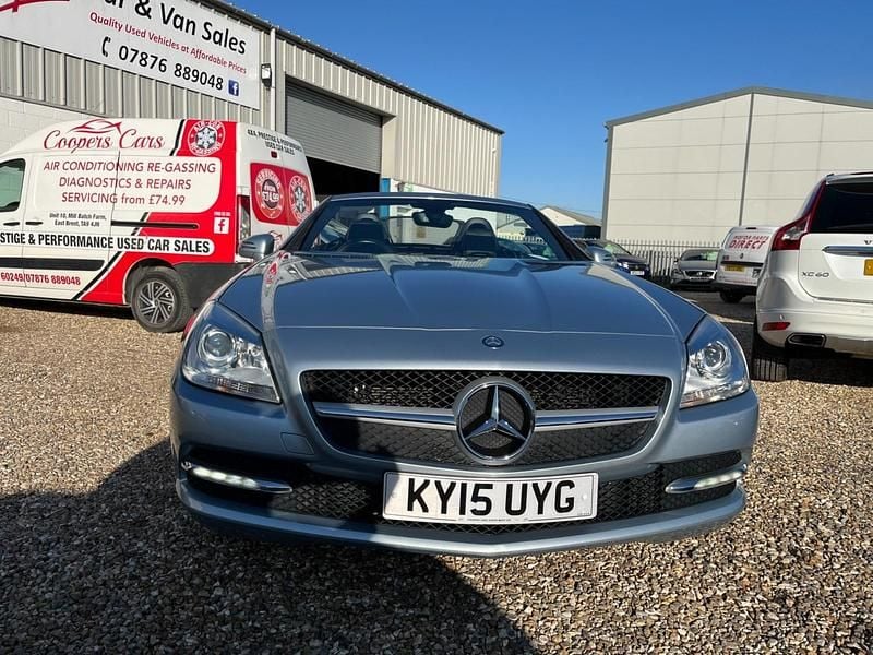 Used Mercedes SLK250 2015 Silver Cabriolet