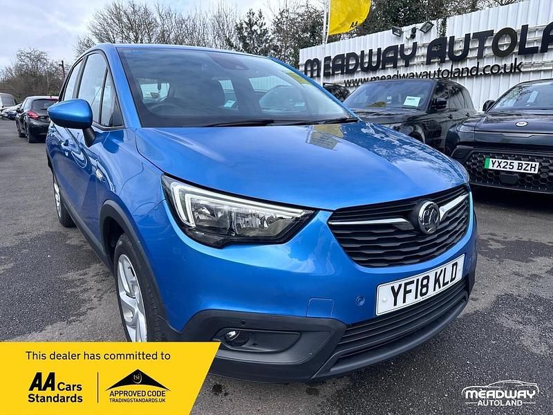 Used Vauxhall Crossland X 2018 Blue SUV