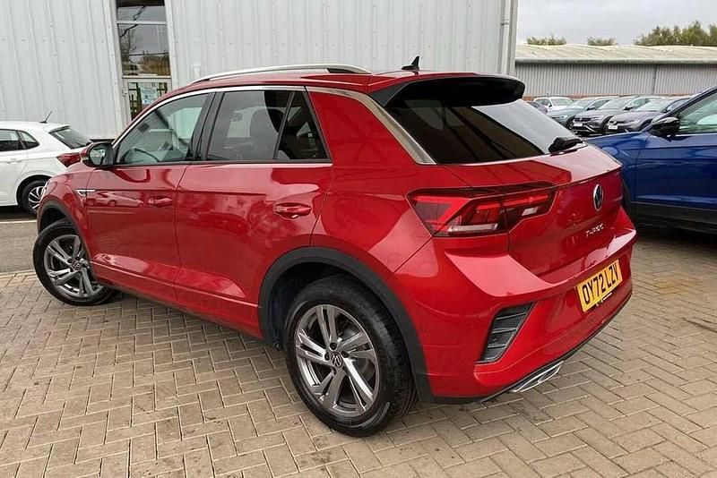 Used VW T-Roc R-line 150 HP (110 kW) 2022 Red SUV