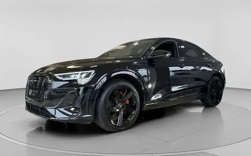 Used Audi e-tron Sportback S-Line 300 kW (408 HP) 2022 Black SUV