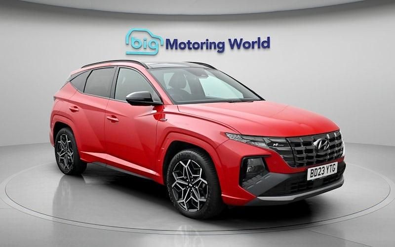 Used Hyundai Tucson N Line 265 HP (194 kW) 2023 Red SUV