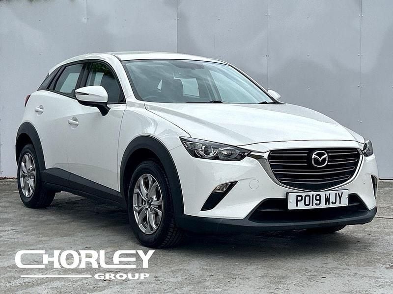 White Used 2019 Mazda CX-3 SUV | £10,711 (Good price) - Image 1/4
