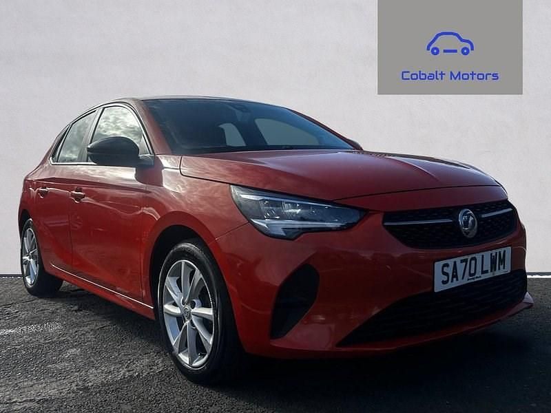 Used Vauxhall Corsa 100 HP (73 kW) 2020 Orange Hatchback