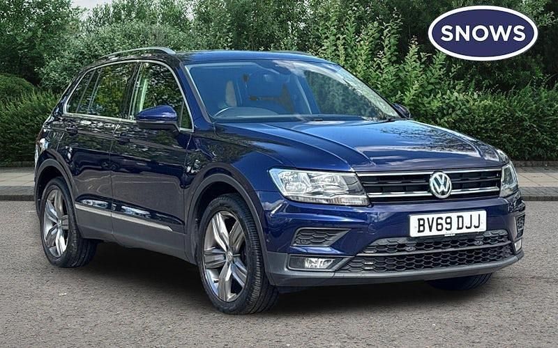 Usado VW Tiguan Match 150 HP (110 kW) 2019 Azul SUV