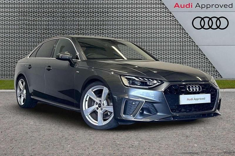 Used Audi A4 S-Line 150 HP (110 kW) 2022 Grey Sedan
