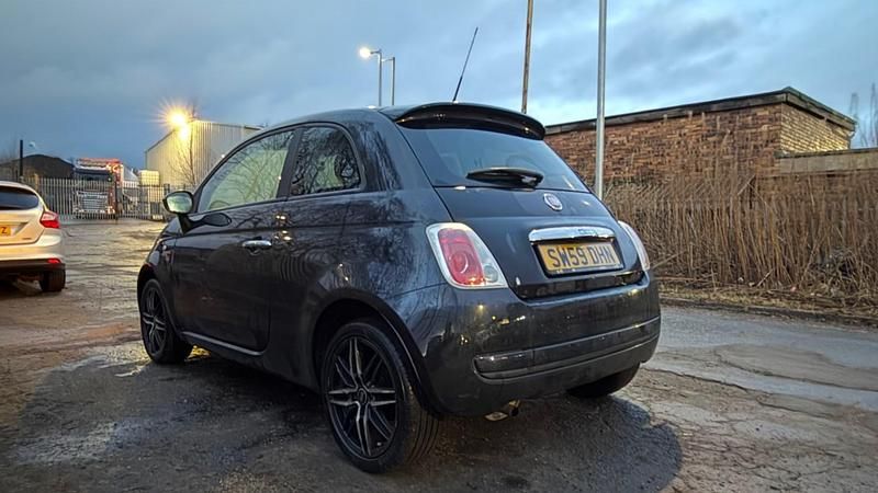 Used Fiat 500 Sport 2009 Black Hatchback