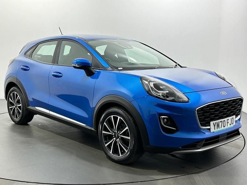 Blue Used 2020 Ford Puma Titanium Hatchback | £12,590 (Good price) - Image 1/3