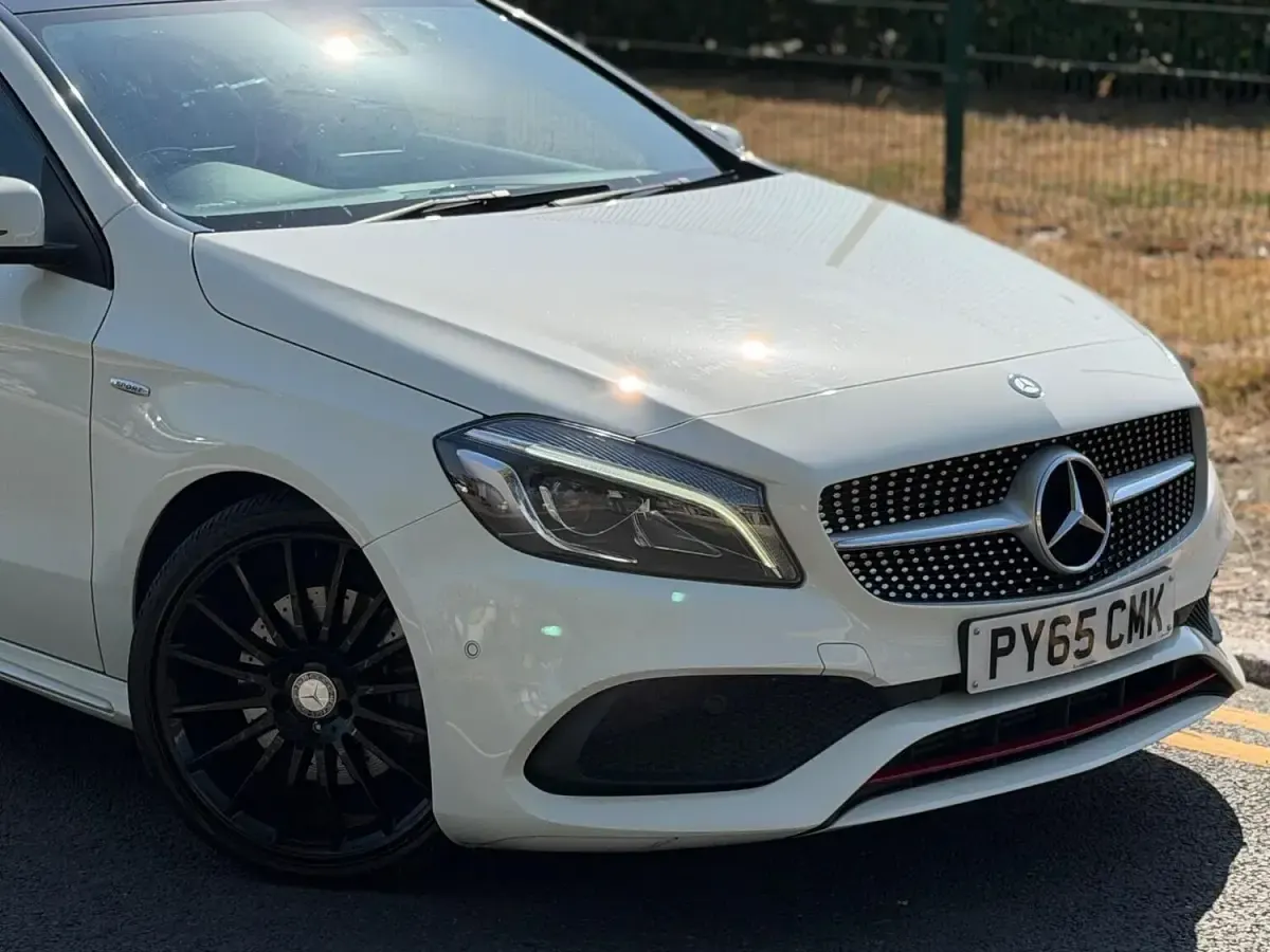 Used Mercedes A250 Premium 2015 White Hatchback