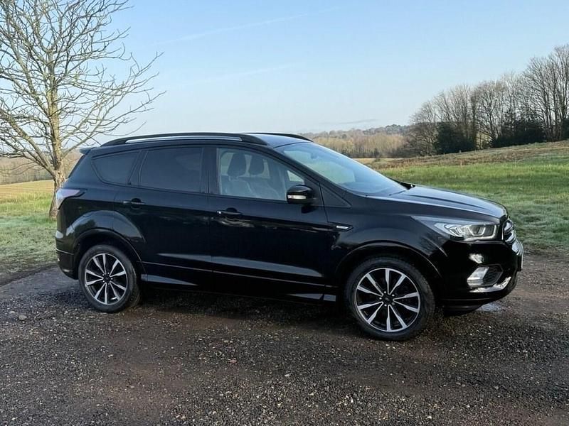 Used Ford Kuga ST-Line 150 HP (110 kW) 2018 Black SUV