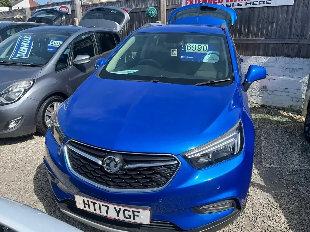 Used Vauxhall Mokka X Active 115 HP (84 kW) 2017 Blue SUV