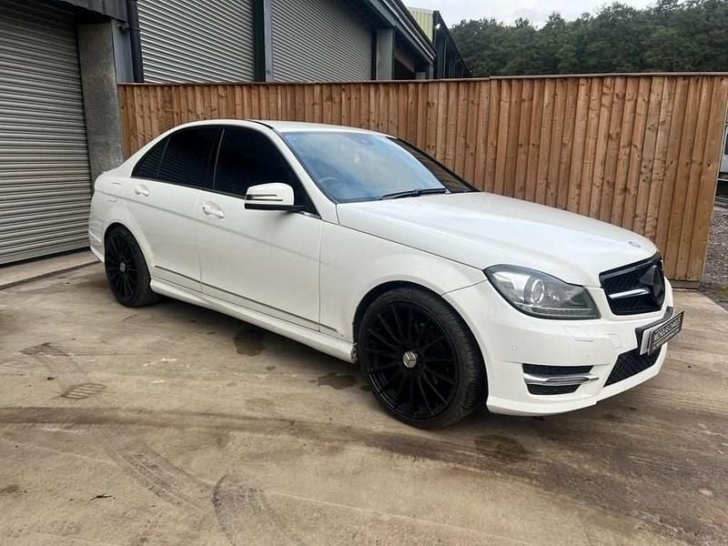 White Used 2013 Mercedes C250 AMG Sedan | £3,995 (Good price) - Image 1/4
