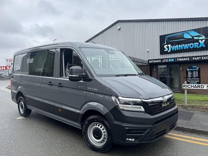 New MAN TGE 2026 Grey Van