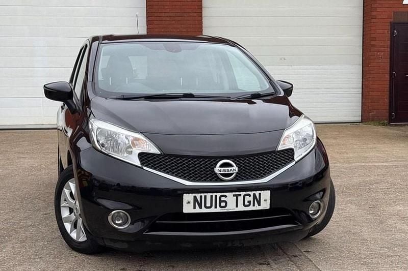 Used Nissan Note Acenta Premium 80 HP (58 kW) 2016 Black Hatchback