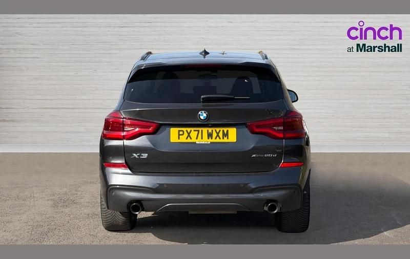 Used BMW X3 M Sport 187 HP (137 kW) 2021 Grey SUV