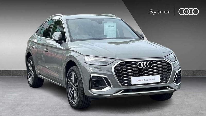 Grey Used 2022 Audi Q5 Sportback Competition SUV | £35,500 (Fair price) - Image 1/4