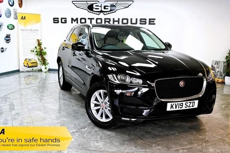 Used Jaguar F-Pace Prestige 180 HP (132 kW) 2019 Black SUV