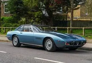 Used Maserati Ghibli 335 HP (246 kW) 1971 Blue Cabriolet