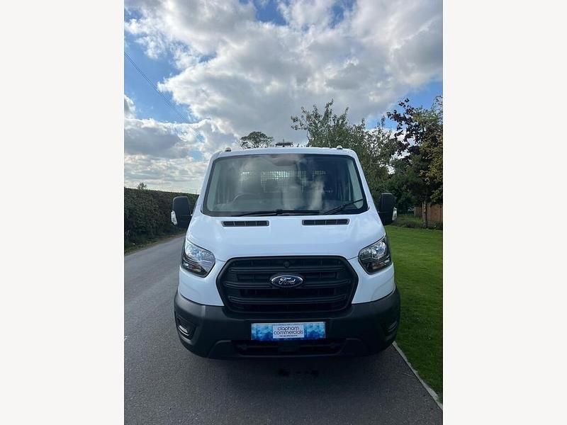Used Ford Transit 130 HP (95 kW) 2021 White Cabriolet