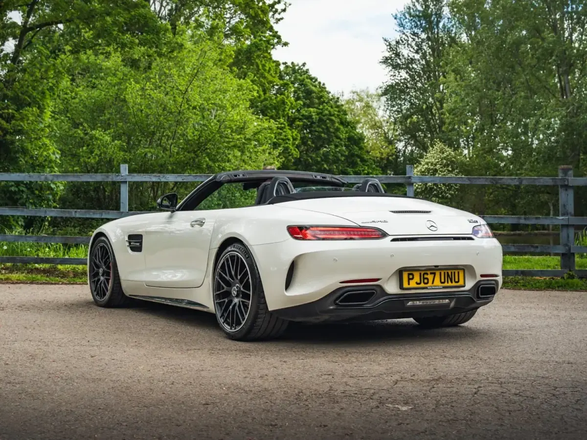 Used Mercedes AMG GT AMG 2017 White Cabriolet