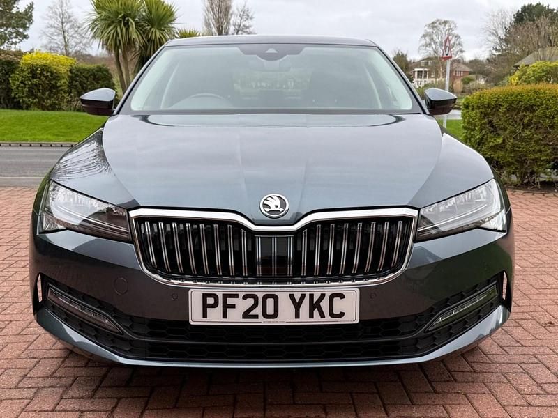 Used Skoda Superb SE Technology 120 HP (88 kW) 2020 Grey Hatchback
