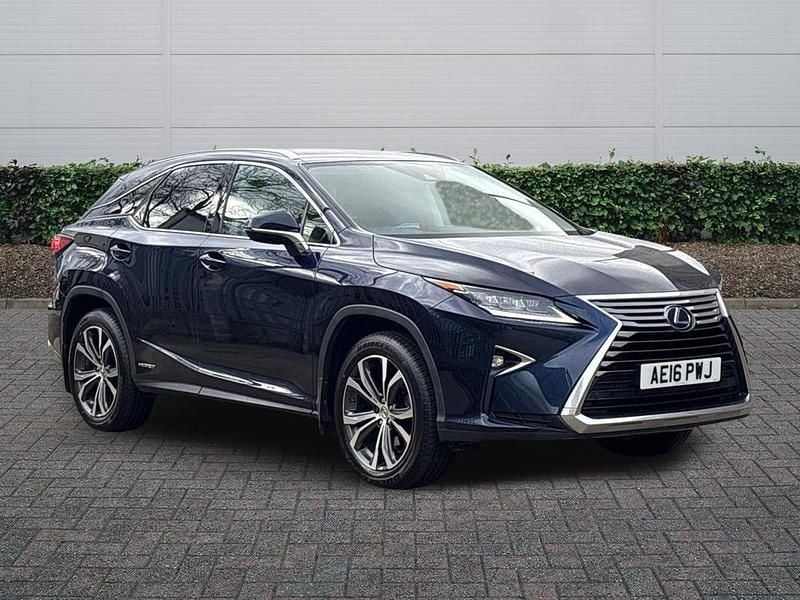 Used Lexus RX450h Luxury Line 2016 Blue SUV