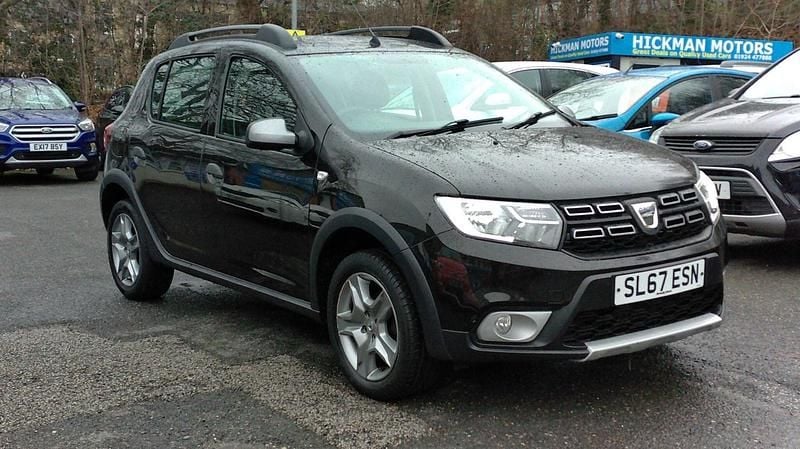 Used Dacia Sandero Ambiance 90 HP (66 kW) 2018 Black Hatchback