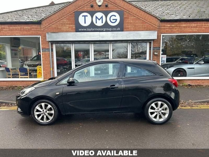 Black Used 2017 Vauxhall Corsa Hatchback | £7,995 (A bit pricey) - Image 1/4