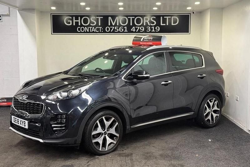 Black Used 2018 Kia Sportage GT-Line SUV | £11,995 (Super price) - Image 1/1