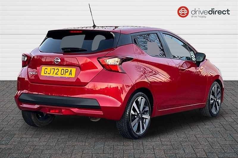 Used Nissan Micra Tekna 2022 Red Hatchback